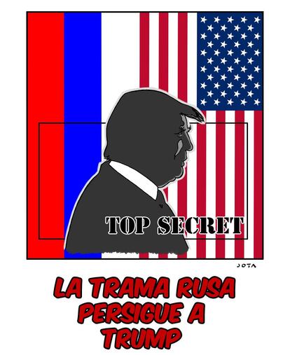 La trama rusa persigue a Trump.