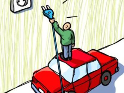 Coches eléctricos sin enchufes