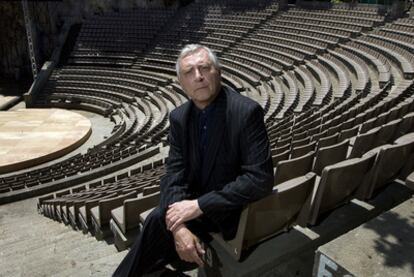 El director de cine británico Peter Greenaway, en Barcelona en 2007.