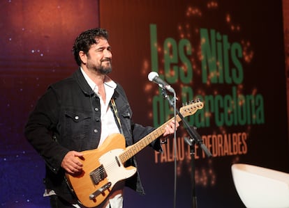 Antonio Orozco en la presentación del festival Les Nits de Pedralbes.