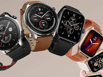 Así son los nuevos y baratos relojes Amazfit GTR4 y GTS4 que llegan a España