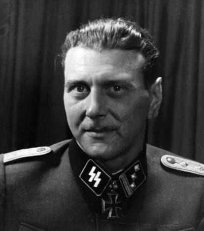 El oficial alemán de las SS Otto Skorzeny, en 1943.