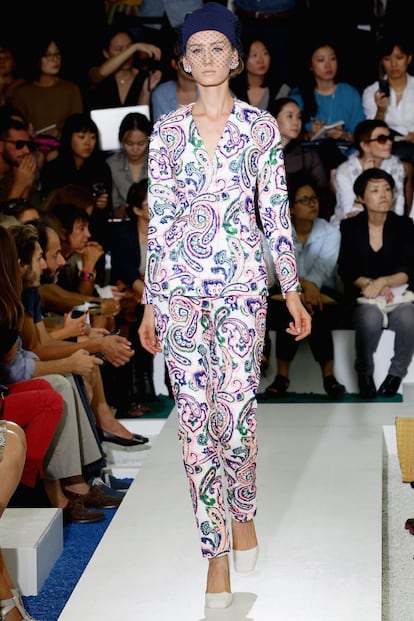 Jil Sander apuesta por un Paisley renovado.