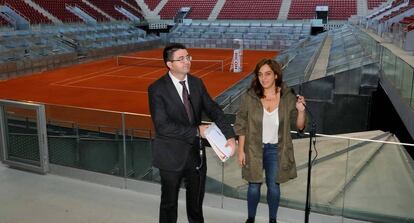 Los ediles de Ahora Madrid Carlos Sánchez Mato y Celia Mayer.