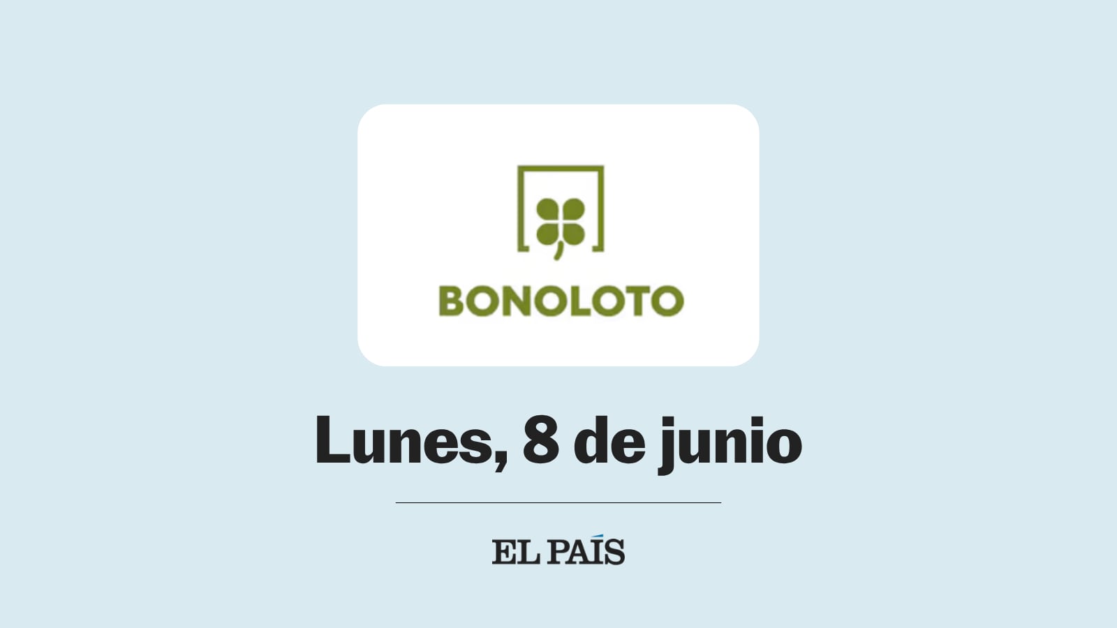 Bonoloto: comprobar sorteo del lunes 8 de junio
