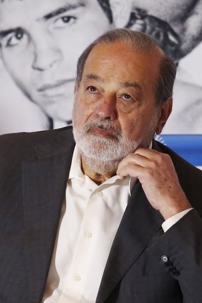 El empresario mexicano Carlos Slim.