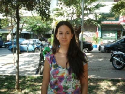 Rosa Zack, estudiante