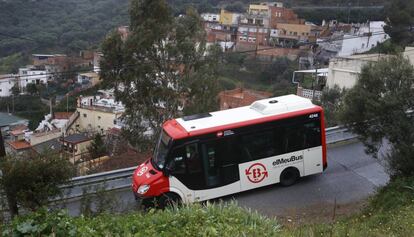 El nuevo servicio de autobús a demanda en Torre Baró.