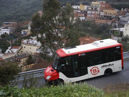 El nuevo servicio de autobús a demanda en Torre Baró.