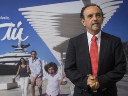 Rafael Rodríguez, este viernes en Málaga.