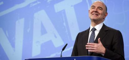 El comisario europeo de Asuntos Económicos y Financieros, Pierre Moscovici.