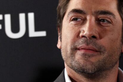 Javier Bardem, en la presentación en Madrid de <i>Biutiful</i> el pasado noviembre.