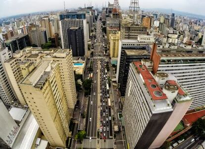 A Avenida Paulista, em janeiro deste ano.