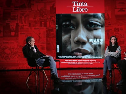Vídeo | La conversación entre Ángeles Caballero y Edu Galán para ‘TintaLibre’