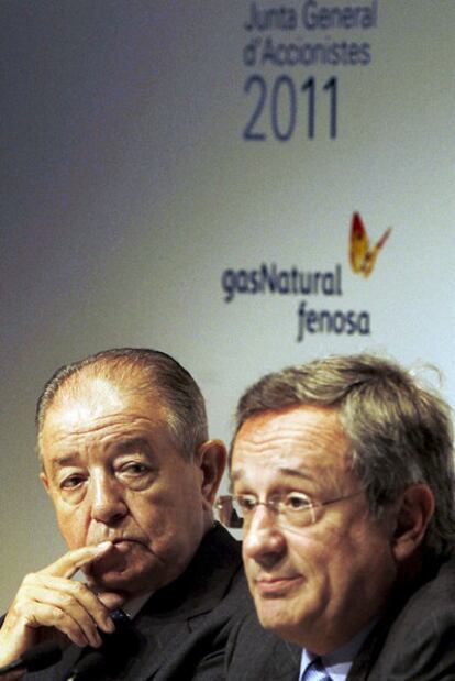Gabarró (izquierda) y Villaseca, en la rueda de prensa.