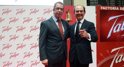 José María Oriol y Carlos Palacio, consejero delegado y presidente de Talgo, respectivamente. / Pablo Monge
