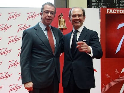 Jos&eacute; Mar&iacute;a Oriol y Carlos Palacio, consejero delegado y presidente de Talgo, respectivamente. / Pablo Monge