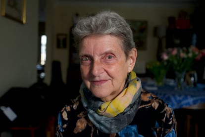 La activista rusa Svetlana Gannushkina posa para un retrato a las afueras de Washington, DC, el pasado 11 de enero.