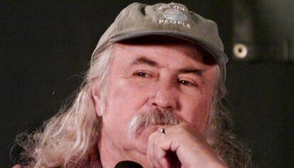 David Crosby en una imagen de 1999.