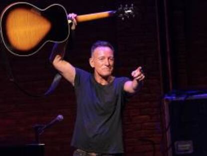 Bruce Springsteen, durante una actuación en Nueva York, el año pasado.