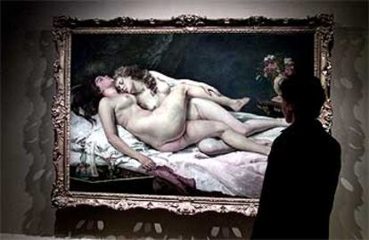 El deseo es un factor decisivo en la sexualidad femenina, como ilustra el cuadro <i>El sueño,</i> de Gustave Courbet.