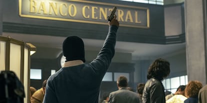 Escena de el Banco Central