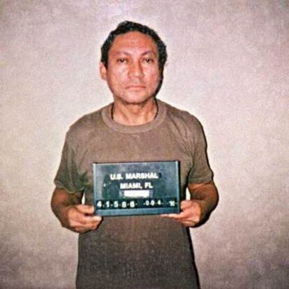 Manuel Antonio Noriega, en una foto facilitada por la fiscalía de EE UU el 4 de enero de 1990.