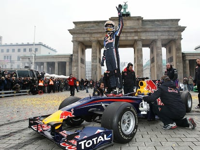 Vettel, en Berlín