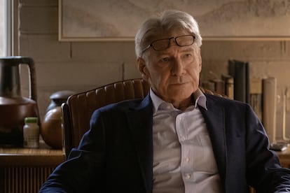 Harrison Ford interpreta a Paul, un veterano psicólogo en 'Terapia sin filtro'.