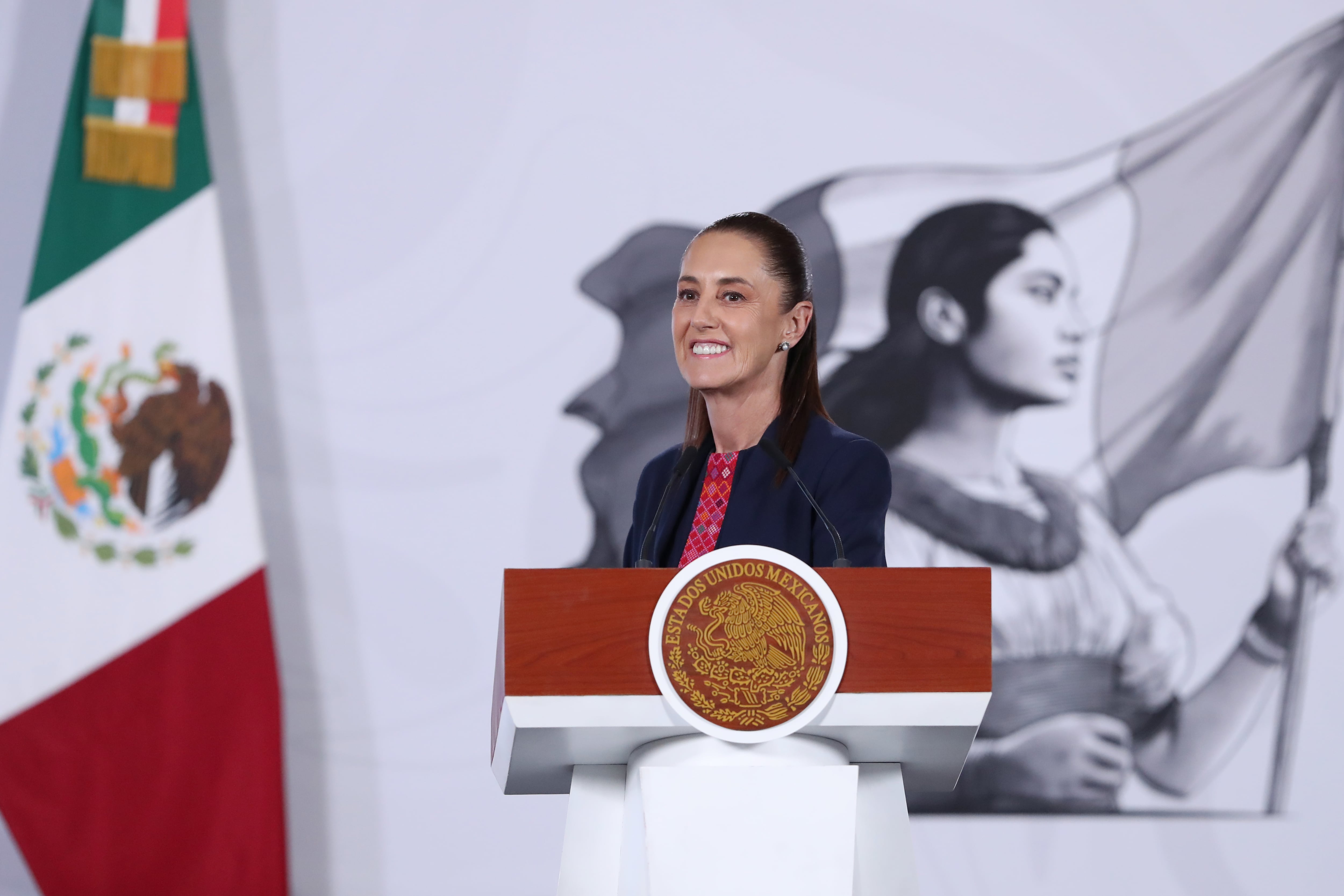 Sheinbaum evita incluir a Trump en sus críticas injerencistas a Estados Unidos: “No creo que sea quien encabeza esta ofensiva”