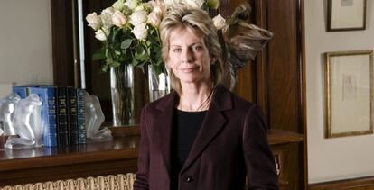 La escritora Patricia Cornwell.