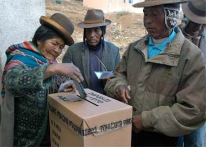 Más de cuatro millones de bolivianos estaban llamados a las urnas.