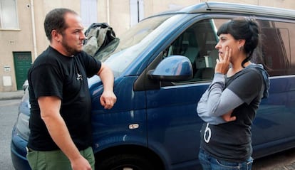 David Fernàndez i Anna Gabriel a Perpinyà