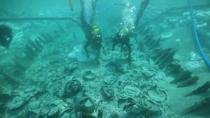 Barco romano en Mallorca