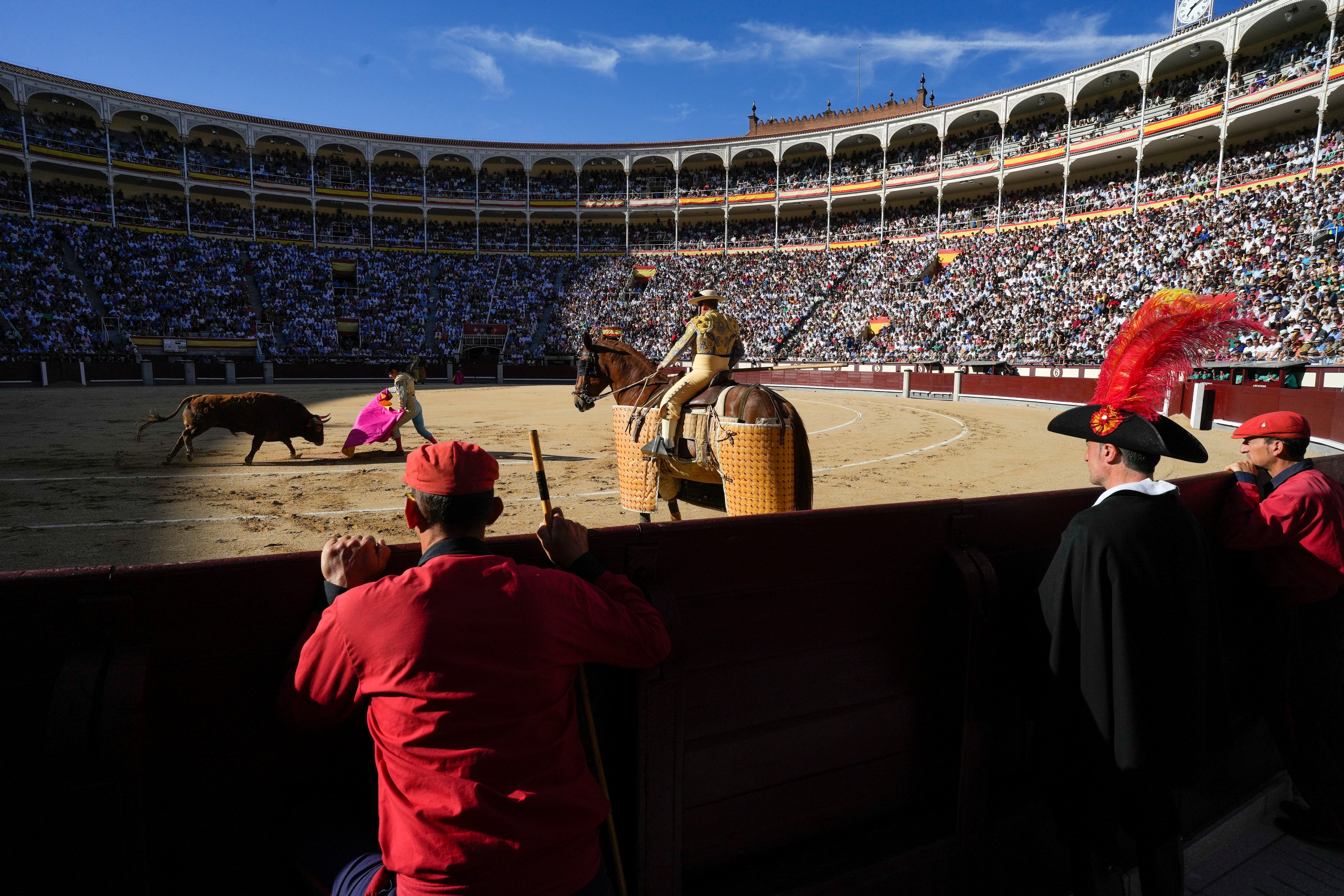 Corrida de toros en Las Ventas en la pasada Feria de San Isidro.