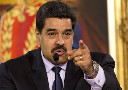 Nicol&aacute;s Maduro, presidente de Venezuela.