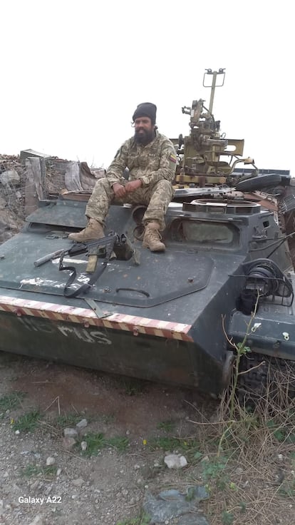 José Elkin Valdés, en Ucrania.