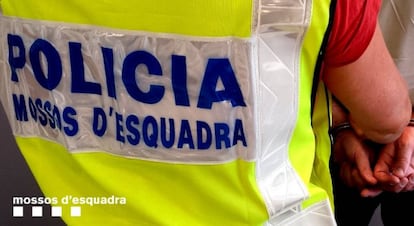 Imatge de la detenció.