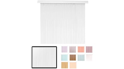 cortina plastico tiras