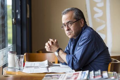 El exministro de Educación peruano, Jaime Saavedra, durante la entrevista.