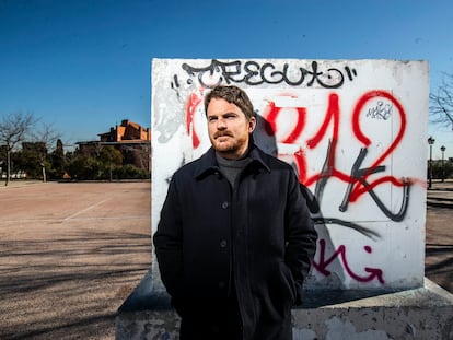 Borja Soler, director de la premiada serie 'La Ruta', el pasado jueves, en Madrid.