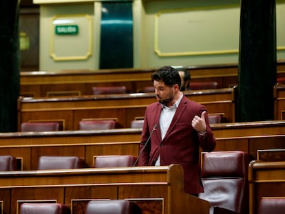 El diputado de ERC, Gabriel Rufián, en una imagen de archivo