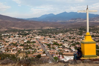 Panorámica de San Gabriel desde el cerrito de la Cruz