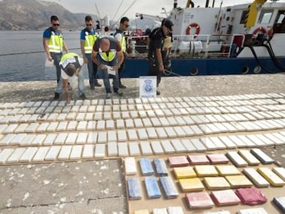 Alijos al borde del mar. Cargamento de coca&iacute;na procedente de Marruecos interceptado en Cartagena.