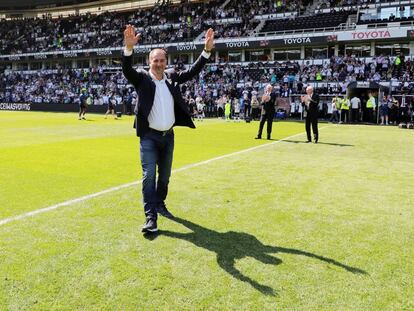 Stimac, en el estadio Derby County. 