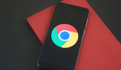 Chrome en un smartphone