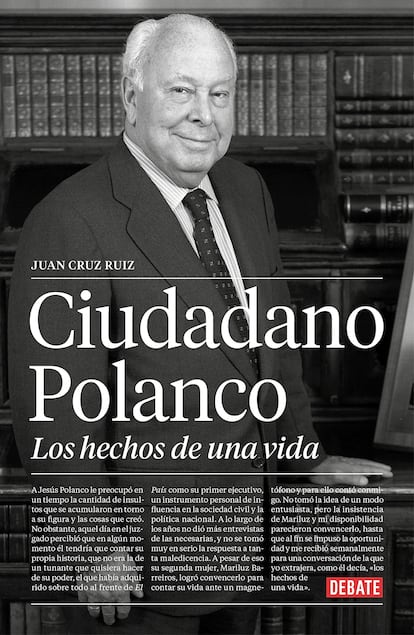 Portada del libro de Juan Cruz sobre Jesús Polanco.