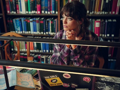 Emma Mackey, en la cuarta temporada de 'Sex Education'.