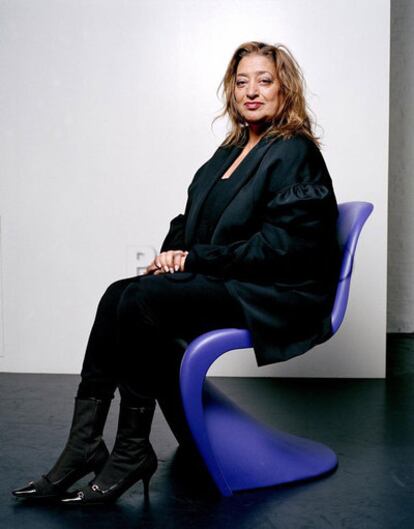 La arquitecta Zaha Hadid.