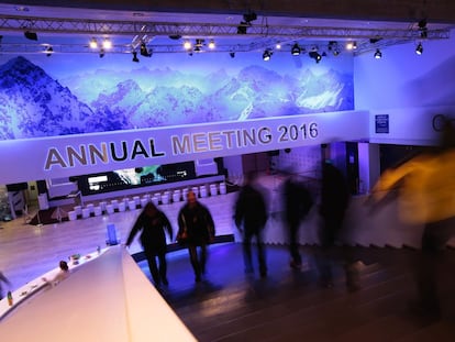 Preparativos del Foro de Davos que arranca ma&ntilde;ana oficialmente